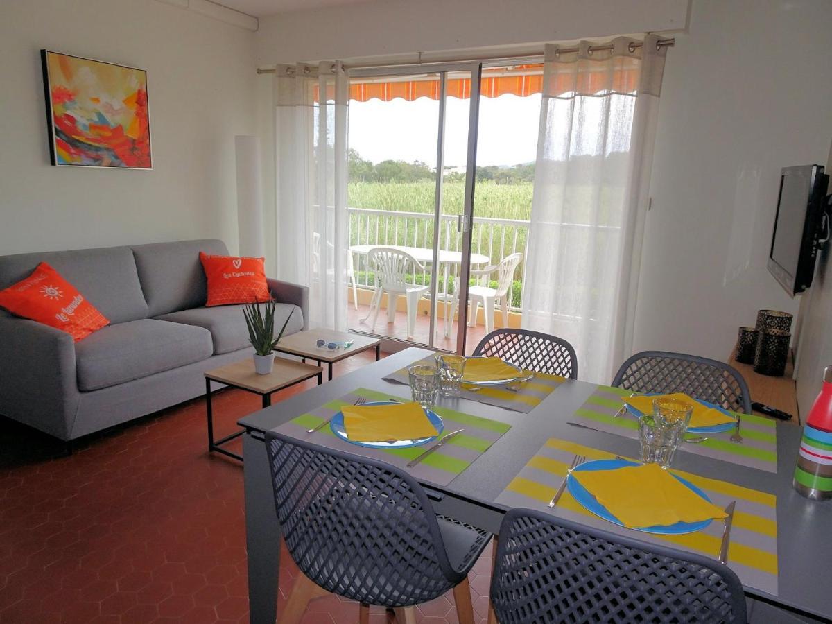 T3 150 M De La Plage, Climatisation, Piscine Et Parking Privatif - Le Lavandou Eksteriør billede